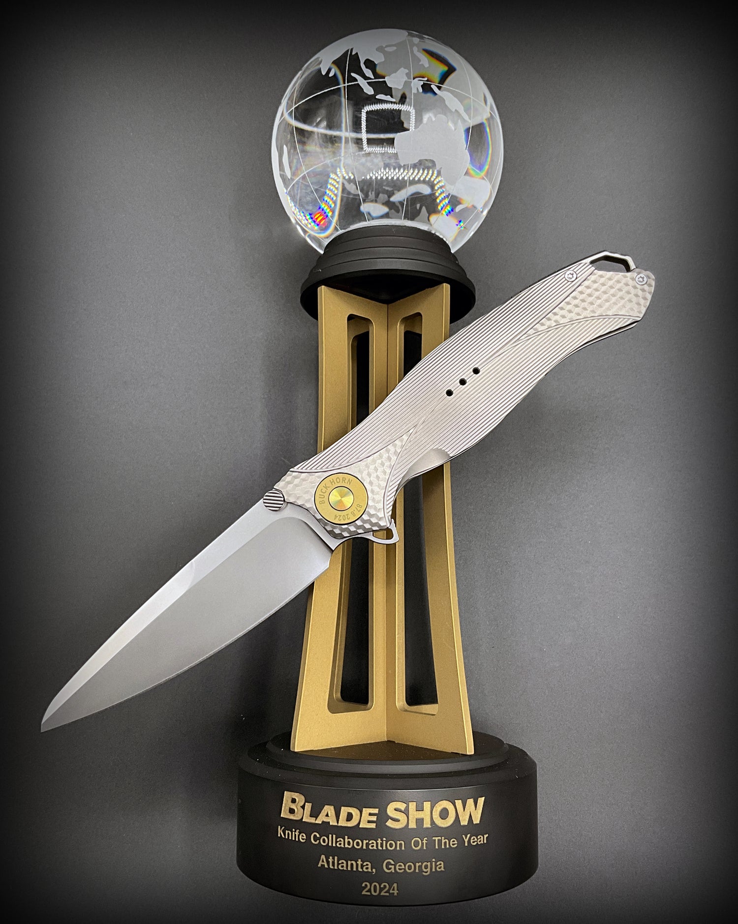 Ketuo USA Triumphs at Blade Show Atlanta 2024, Wins "Knife Collaboration of the Year" for the Buckhorn!