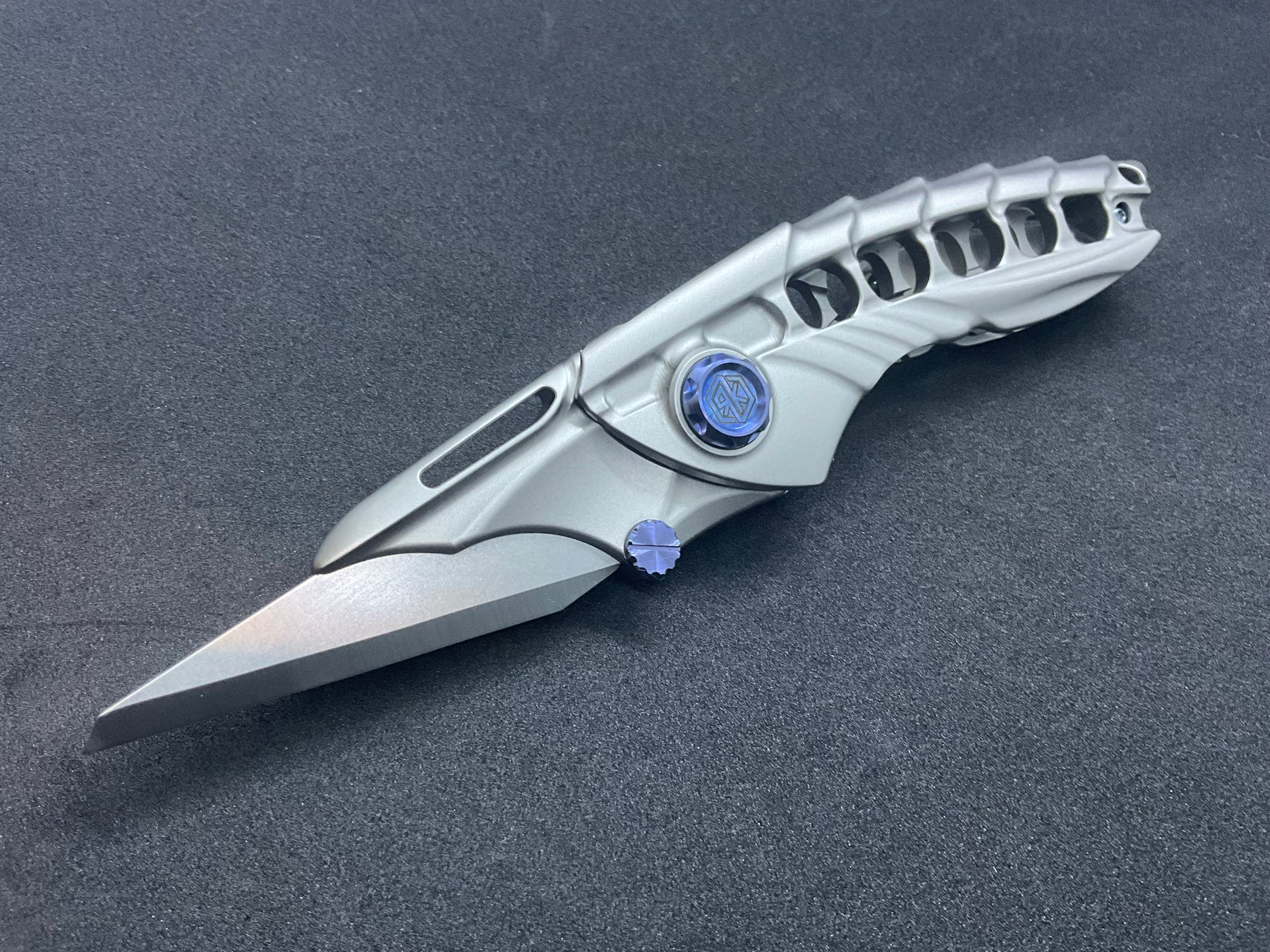 Rike Knife - Alien 1 + Fully Serrated Blade (updated version)