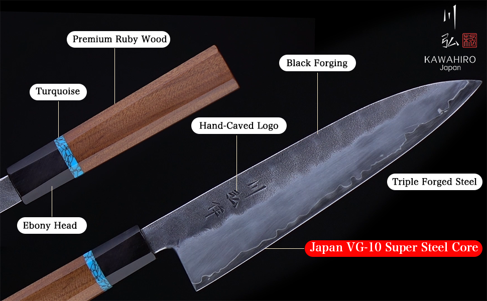 KAWAHIRO - KH-6601 (Gyuto Knife)