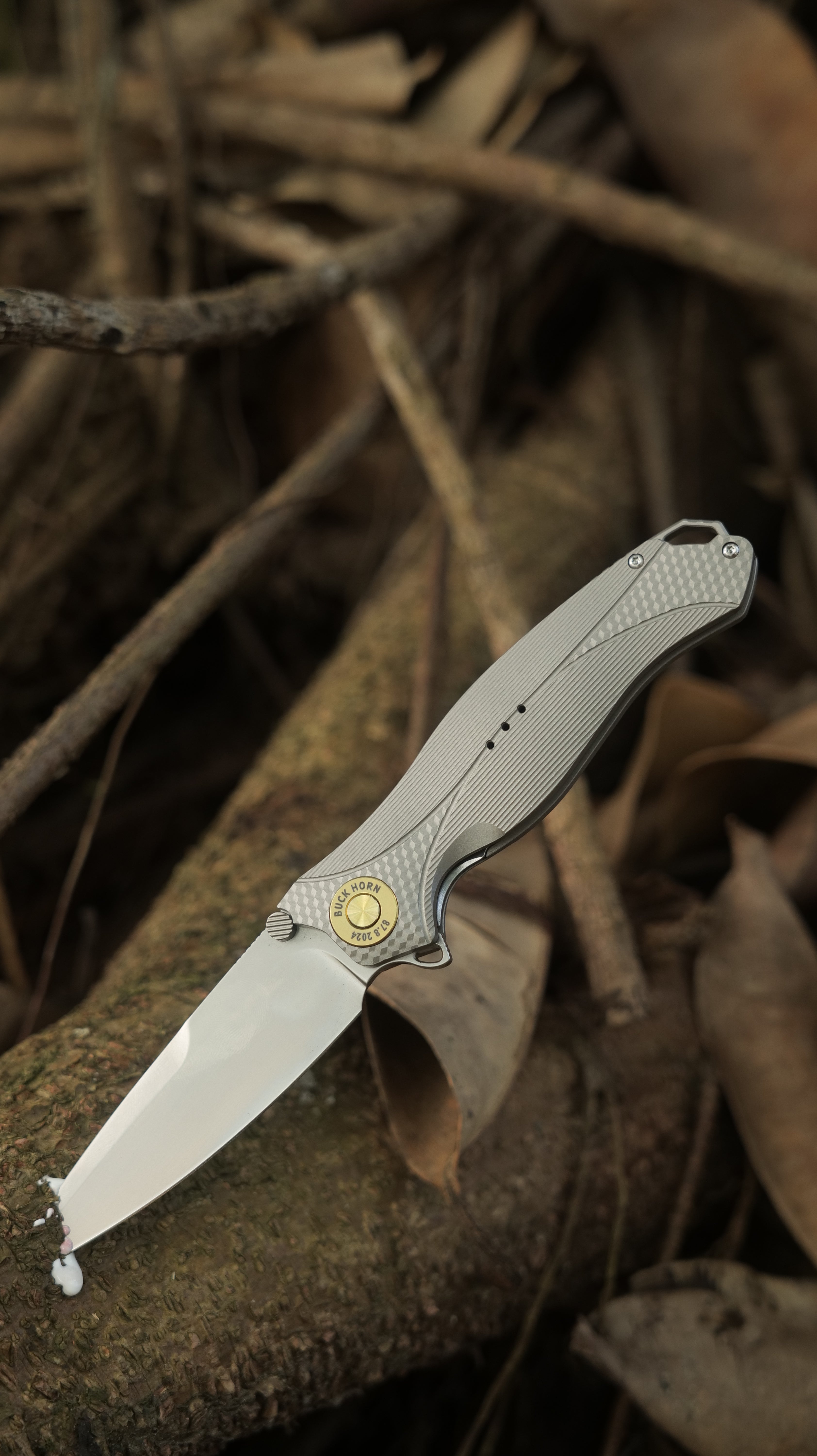 Karbon Knives - Buckhorn (Aluminum)