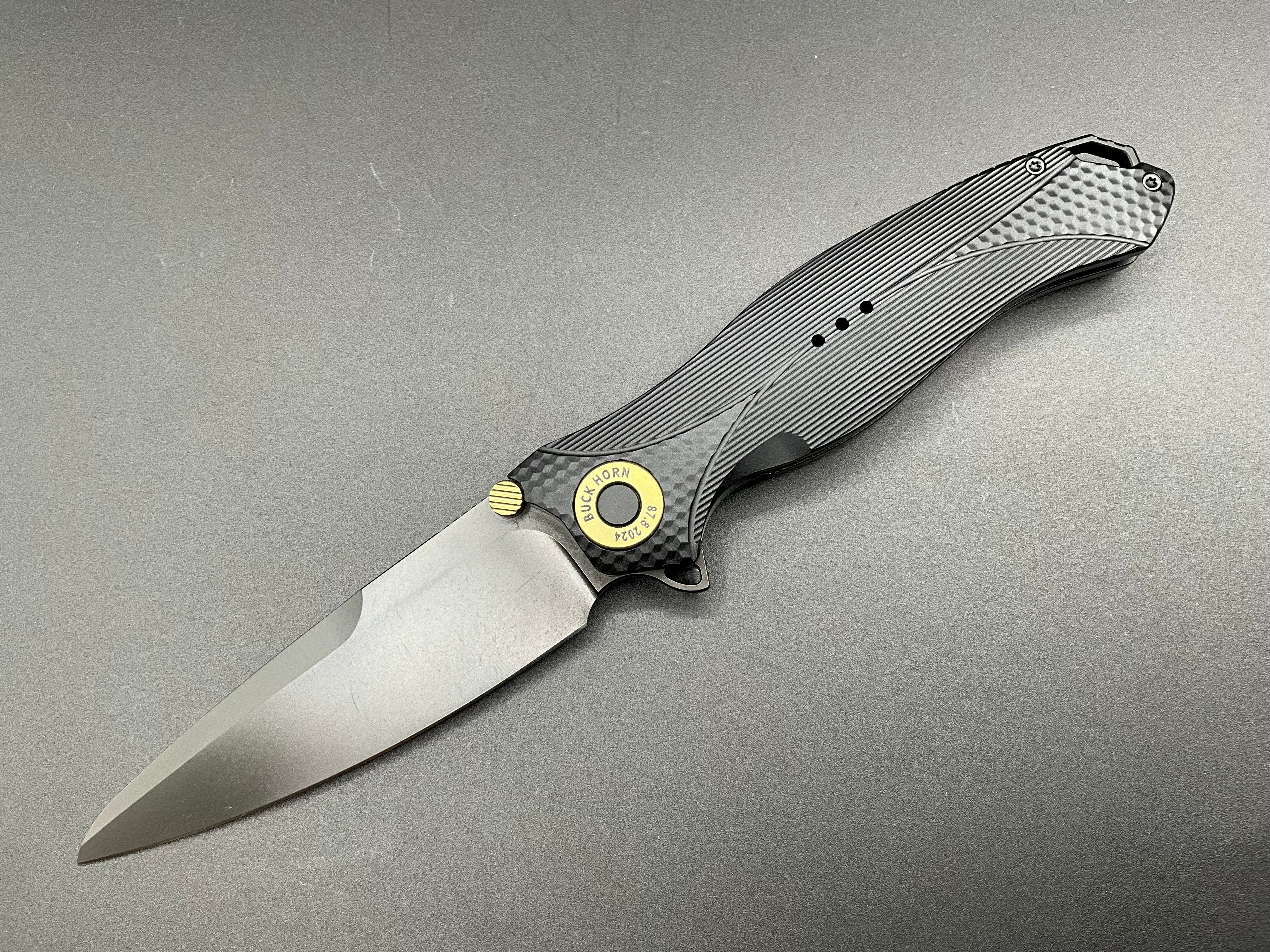 Karbon Knives - Buckhorn (Aluminum)