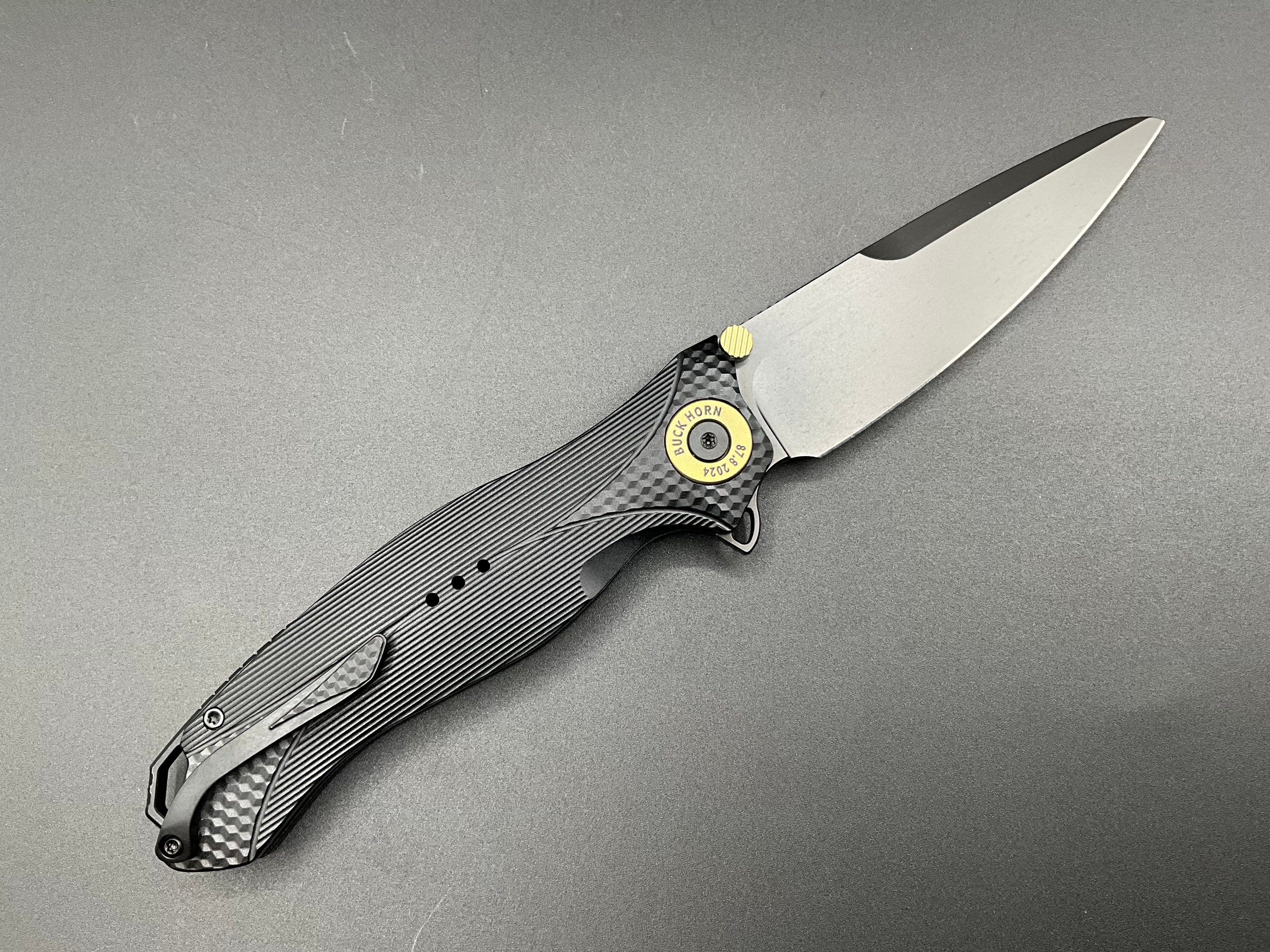 Karbon Knives - Buckhorn (Aluminum)