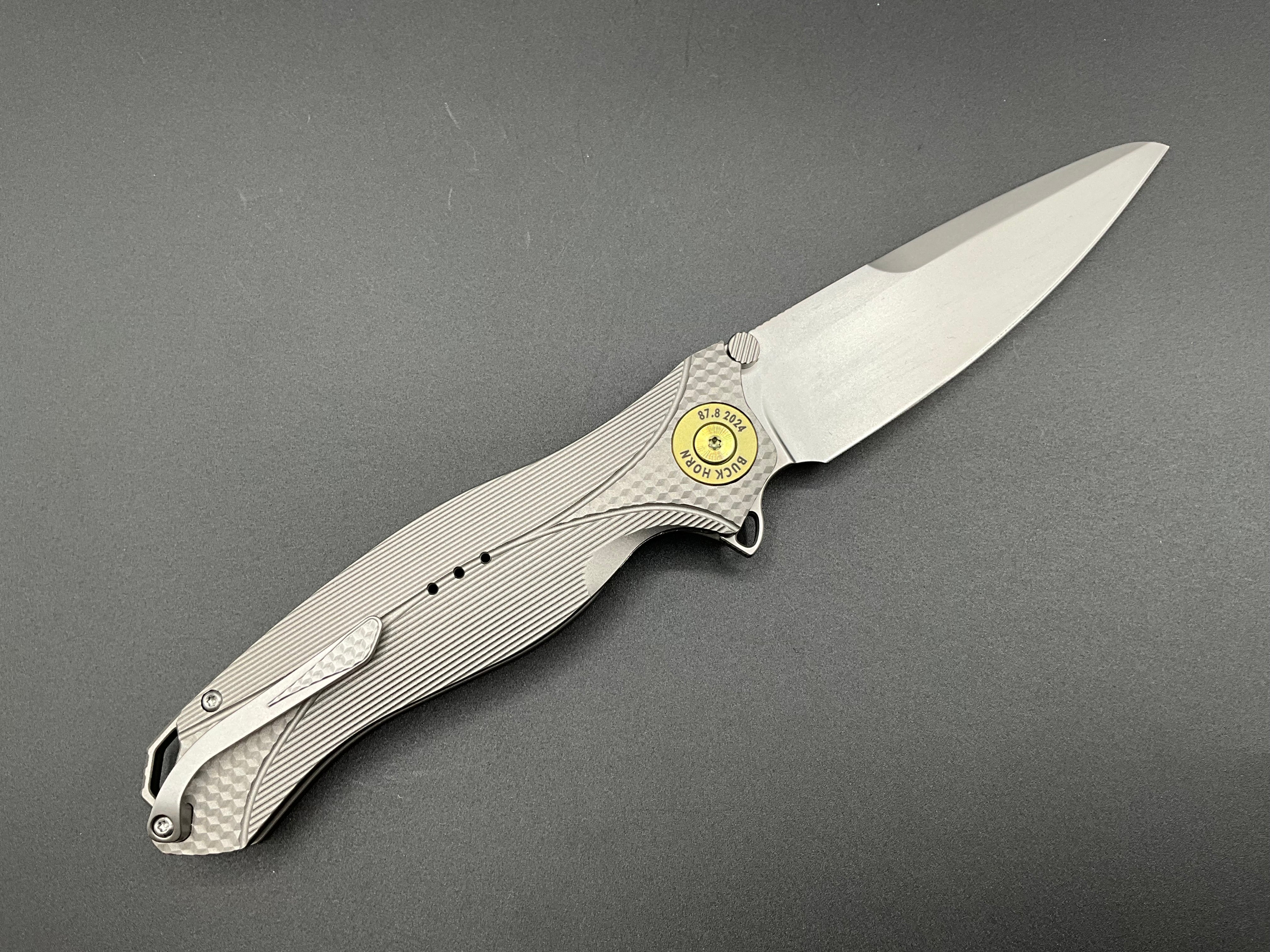 Karbon Knives - Buckhorn (Aluminum)