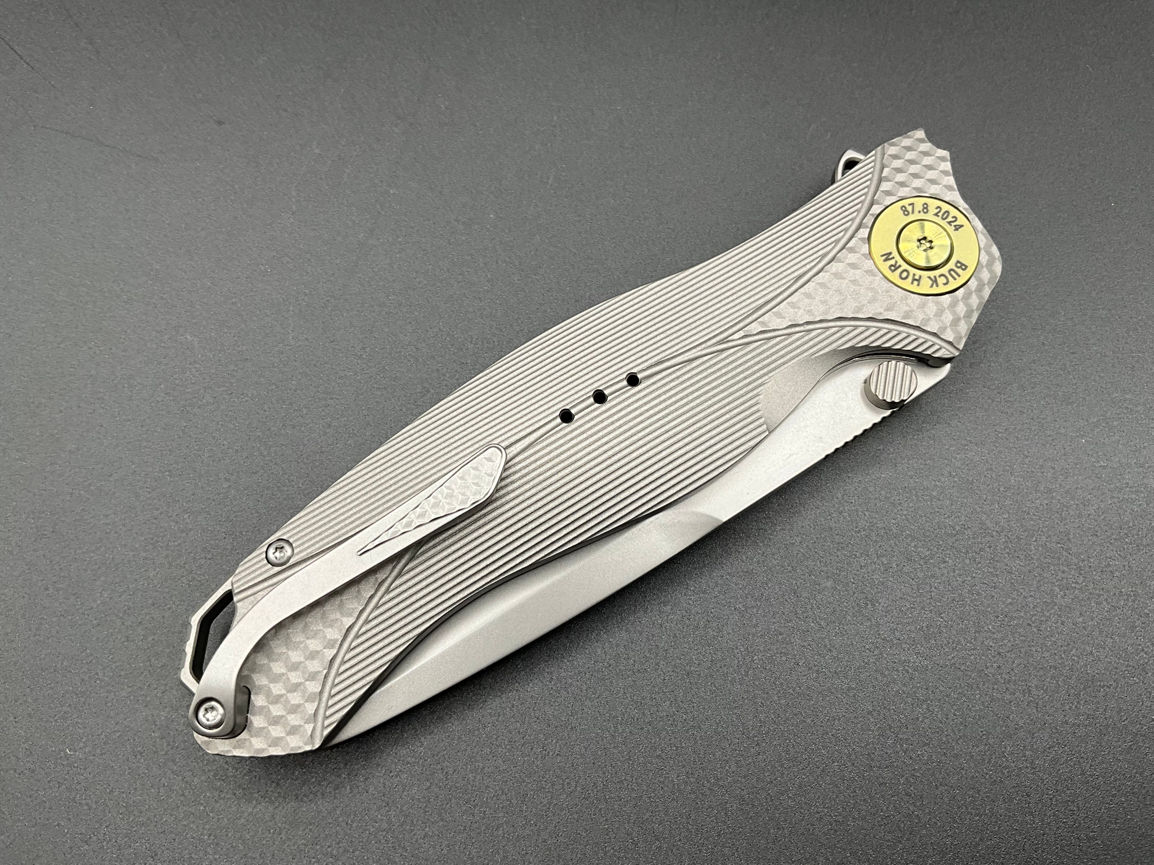 Karbon Knives - Buckhorn (Aluminum)