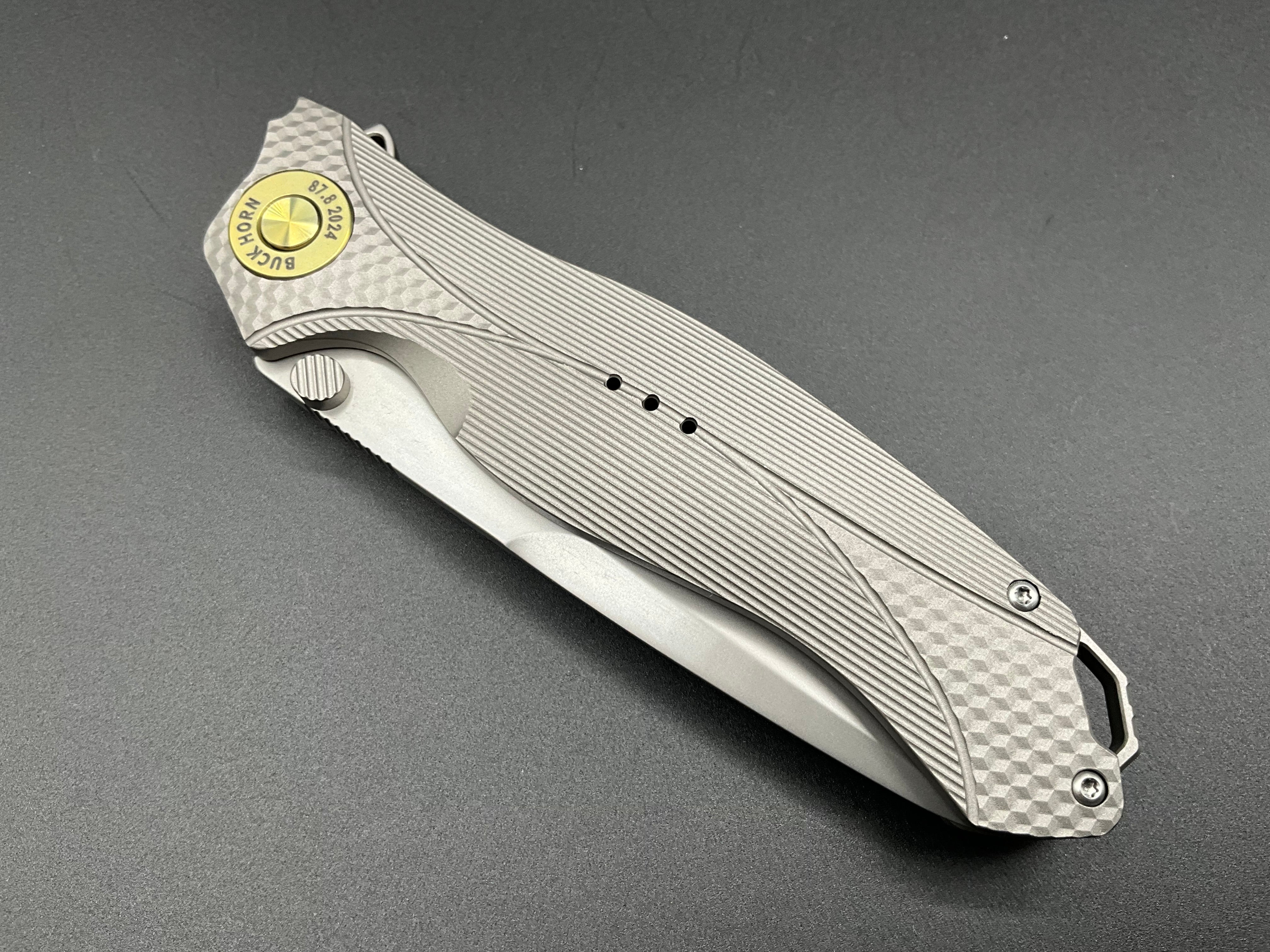 Karbon Knives - Buckhorn (Aluminum)