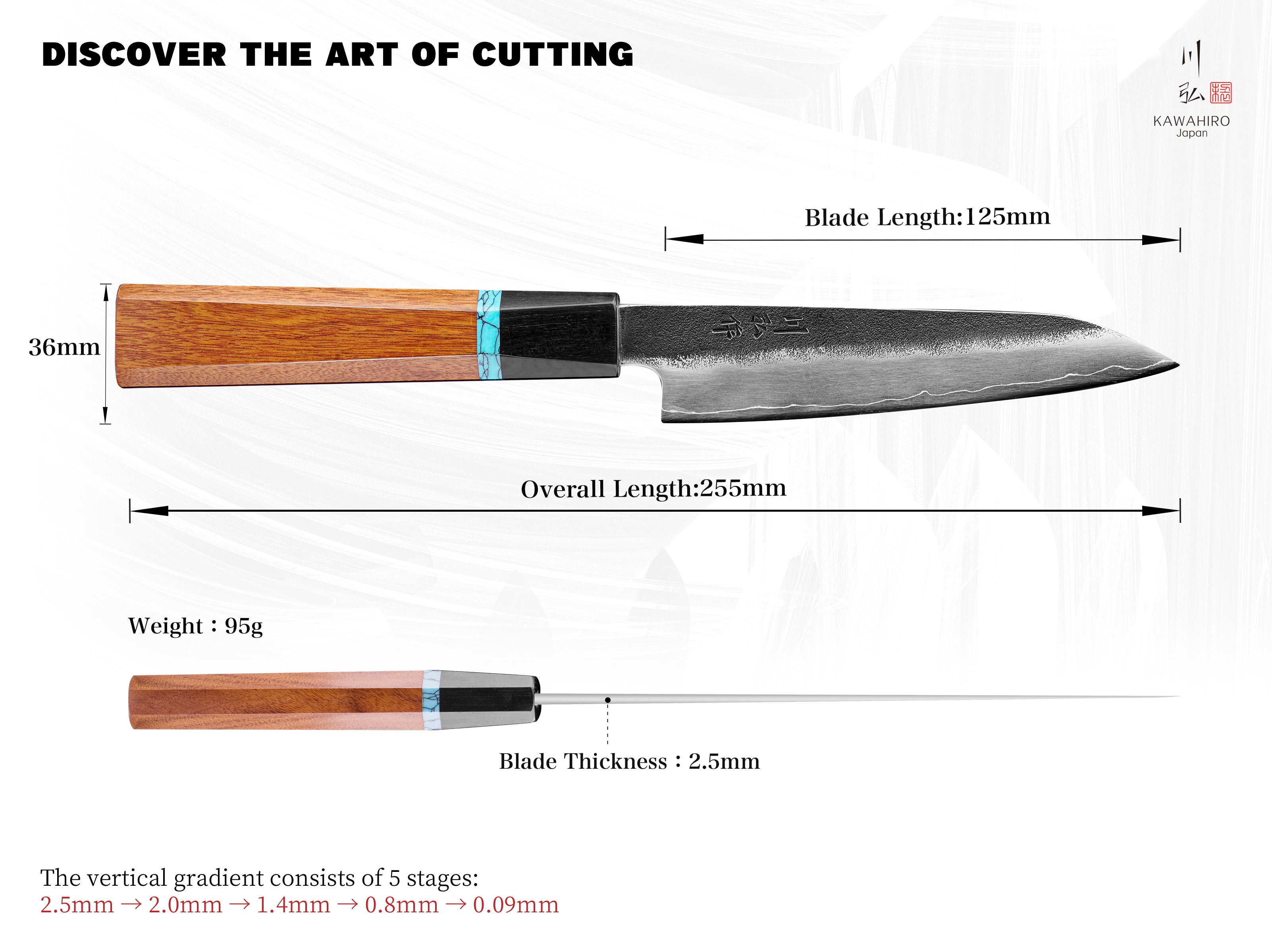 KAWAHIRO - KH-6607 (Utility Knife)